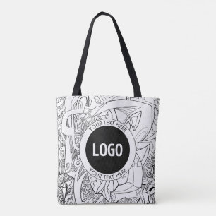 Tote Bag Oeuvre d'origine moderne et logo