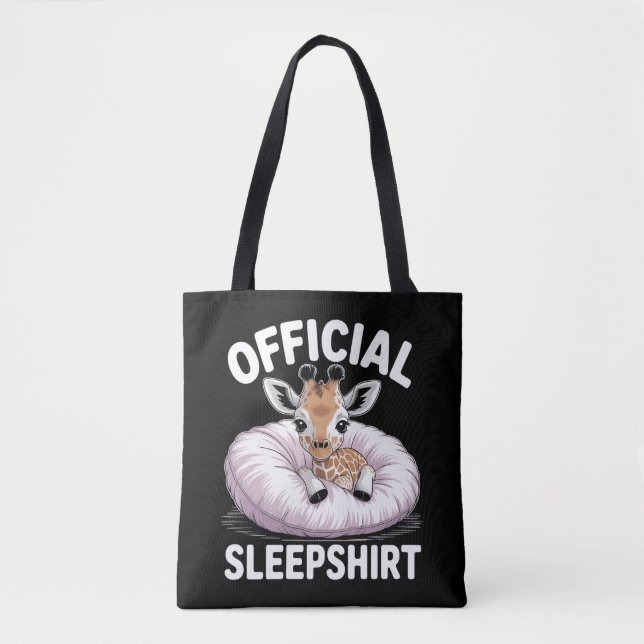 Tote Bag  Official  Sleepshirt Giraffe (Devant)
