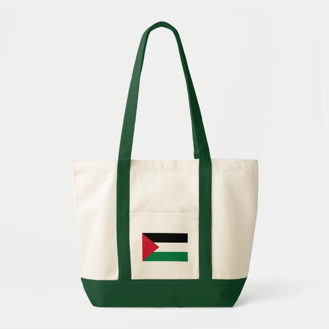 Tote Bag officiellement le drapeau de l'État de Palestine (Devant)