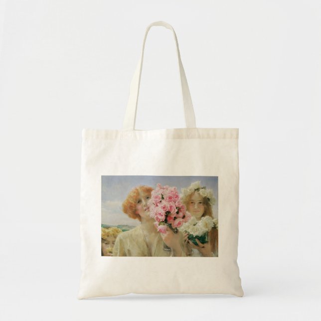 Tote Bag Offrande d'été par Sir Lawrence Alma-Tadema (Devant)