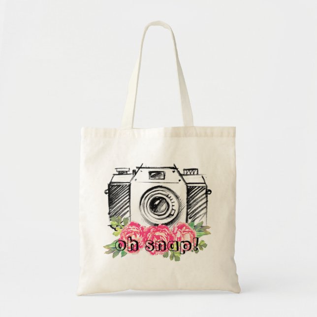 Tote Bag Oh ! Aquarelle (Devant)