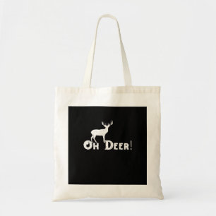 Tote Bag Oh Cerf Style Graphique Propre
