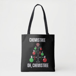 Tote Bag Oh Chemist Tree Chemistree Pun Science