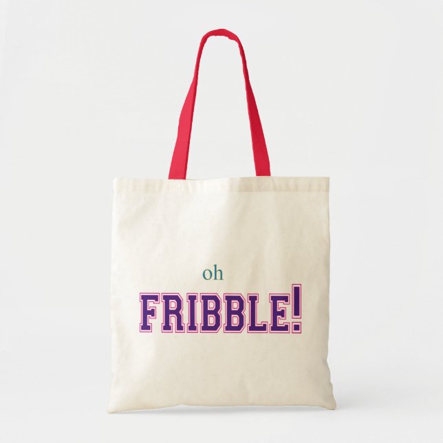 Tote Bag Oh Fribble ! (Devant)