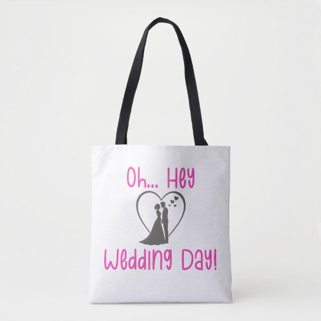Tote Bag Oh Hey Jour de Mariage ! (Devant)