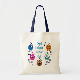 Tote Bag Oh là là ! !  J'ai adopté un autre chat !