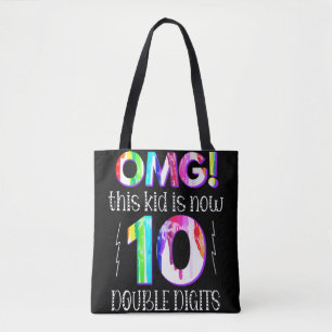 Tote Bag Oh mon Dieu ! Cet Enfant Est Maintenant 10 Double 