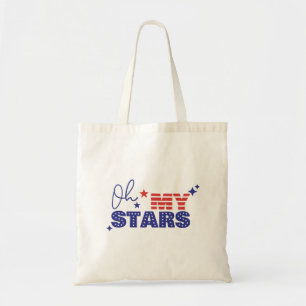 Tote Bag Oh mon étoile drapeau américain