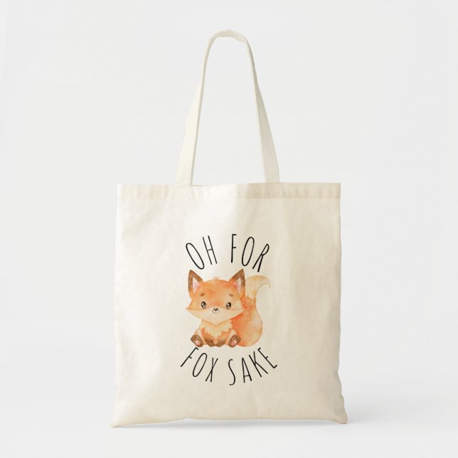 Tote Bag Oh pour Fox Sake (Devant)