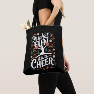Tote Bag Oh quel plaisir de soutenir le laid Cheerleading X