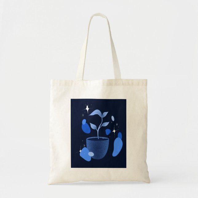 Tote Bag Oh Qu'elle est Bleue !  (Devant)