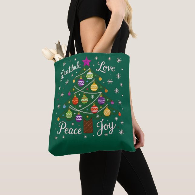 Tote Bag Oh, Sapin de Noël (De près)