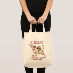 Tote Bag Oh, sapin de Noël Vos lumières de fées sont l'hist