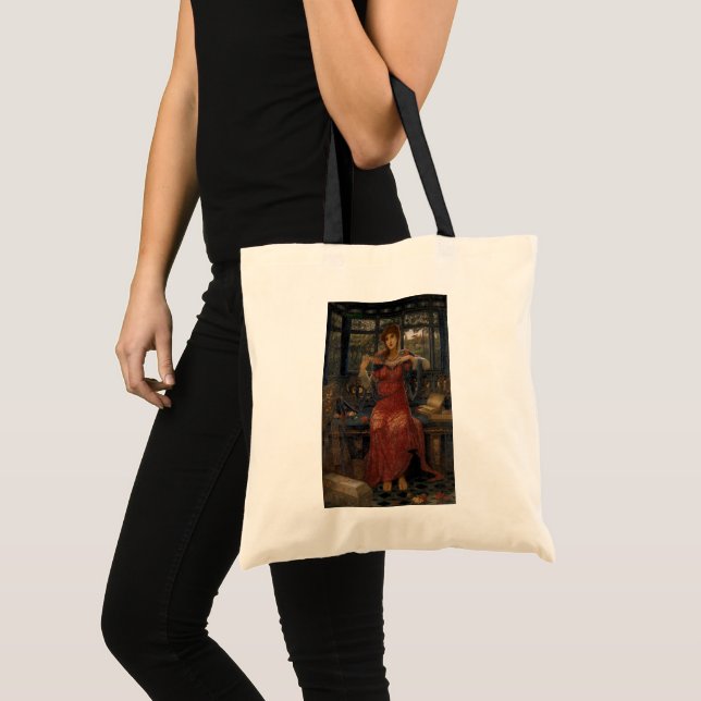 Tote Bag Oh Swallow, Swallow par John Melhuish Strudwick (Devant (produit))