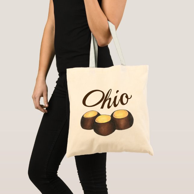 Tote Bag Ohio Chocolate Arachide Beurre Buckeye Nut bonbon  (Devant (produit))