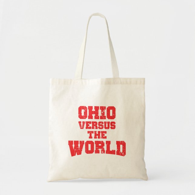 TOTE BAG OHIO CONTRE LE MONDE (Devant)