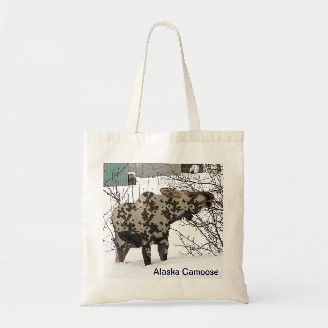 Tote Bag Oie de camouflage (Camoose) (Devant)