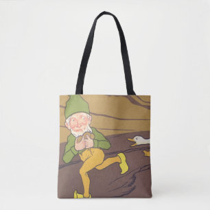 Tote Bag Oie fable de l'Aesope vintage qui a pondu l'Oeuf d