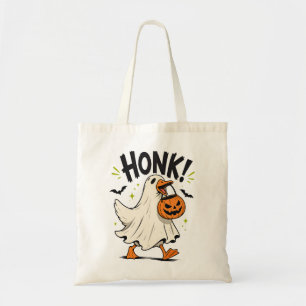 Tote Bag Oie fantôme drôle d'Halloween