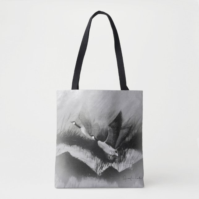 Tote Bag Oie grise (Devant)
