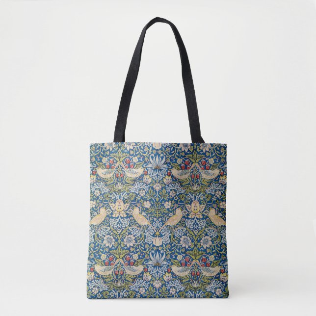 Tote Bag Oiseau Art Nouveau Design (Devant)