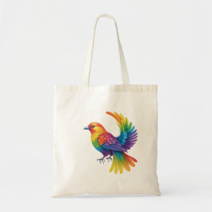 Tote Bag Oiseau coloré