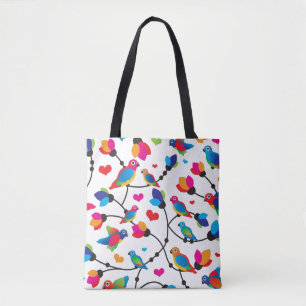 Tote Bag oiseau coloré mignon de perroquet