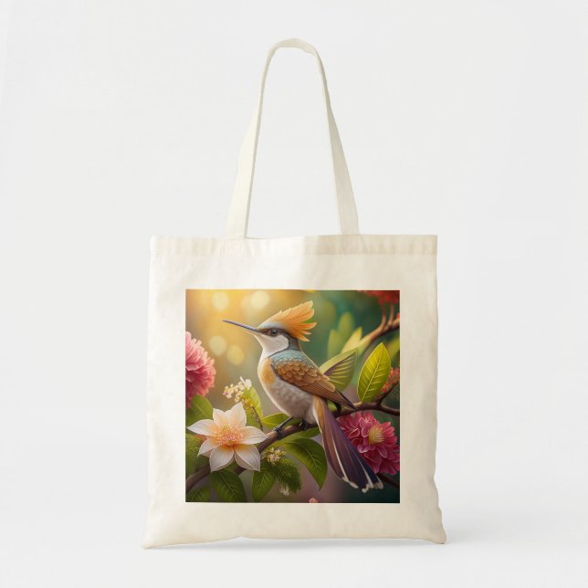 Tote Bag Oiseau de miel doré Imaginaire (Devant)