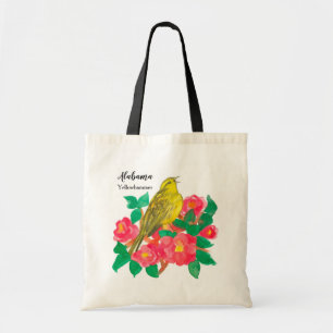 Tote Bag Oiseau d'État de l'Alabama Yellowhammer