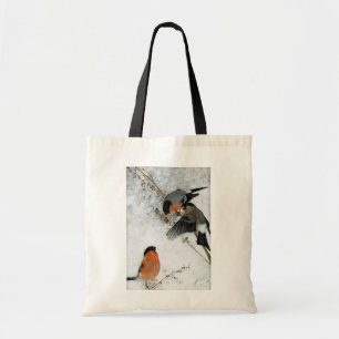Tote Bag Oiseau en Neige, Bruno Liljefors