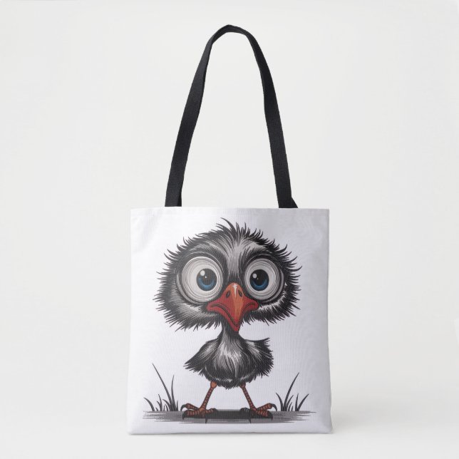 Tote Bag Oiseau fantaisiste (Devant)