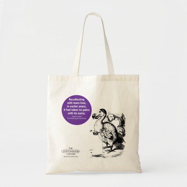 Tote Bag Oiseau Fourre-tout de dronte de TGCI (Devant)