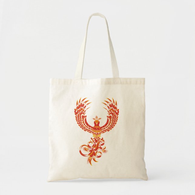 Tote Bag Oiseau mythique de Phoenix (Devant)
