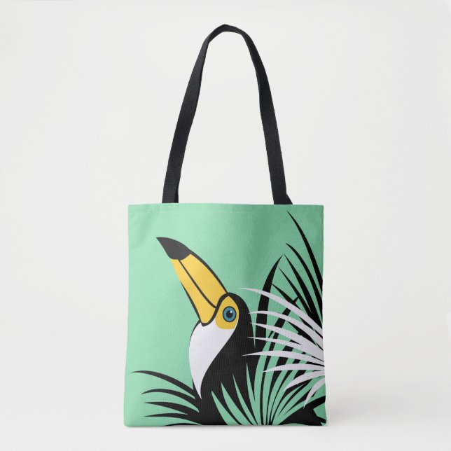 Tote Bag Oiseau tactile exotique (Devant)
