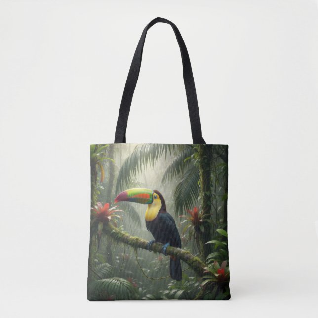 Tote Bag Oiseau toucan (Devant)