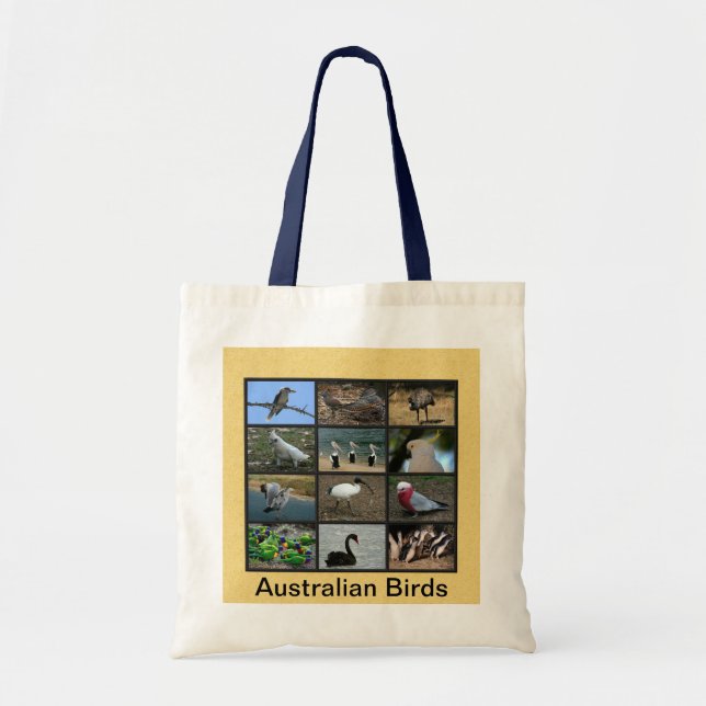 Tote Bag Oiseaux australiens (Devant)