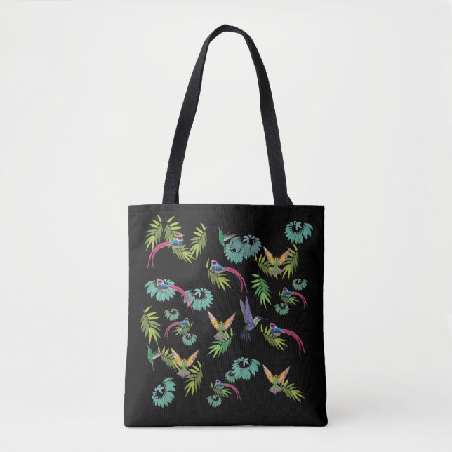 Tote Bag Oiseaux Ciel (Devant)