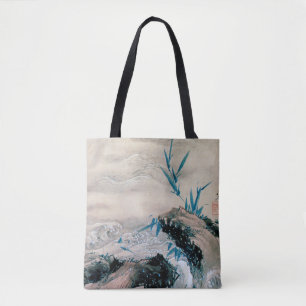 Tote Bag Oiseaux combattant dans le ruisseau Mountain, Hoku