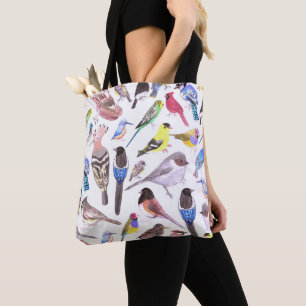 Tote Bag Oiseaux d'Amérique - animaux de compagnie et oise