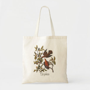 Tote Bag Oiseaux de colombe de Zenaida d'Audubon sur la