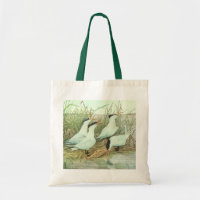 Oiseaux de rivage vintage dans un marais par Louis