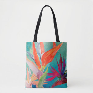 Tote Bag Oiseaux du paradis vifs