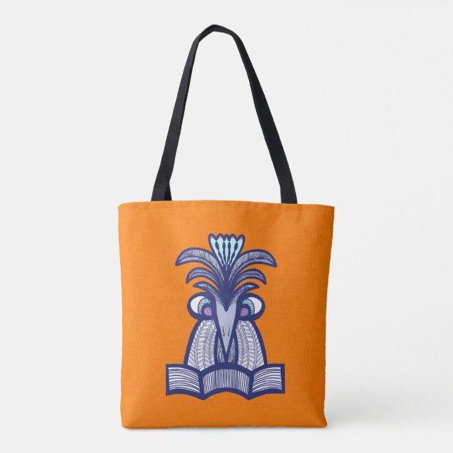 Tote Bag Oiseaux en ligne (Dos)
