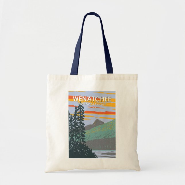 Tote Bag Okanogan Wenatchee National Forest Washington (Devant)