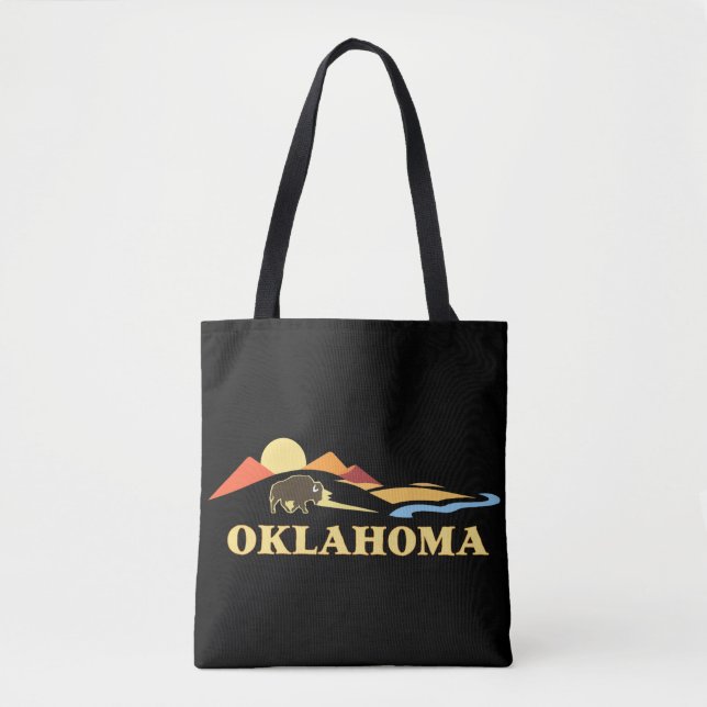Tote Bag Oklahoma États-Unis d'Amérique (Devant)