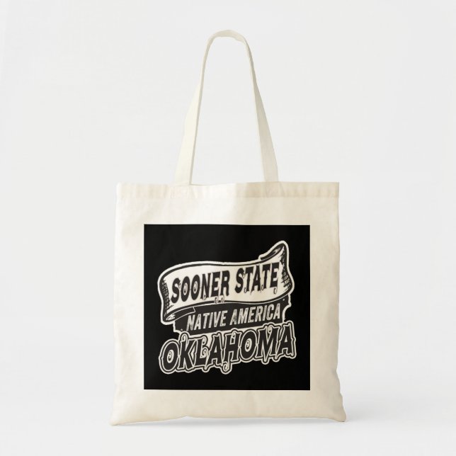 Tote Bag Oklahoma L'État le plus tôt Oklahoma State Pullove (Devant)