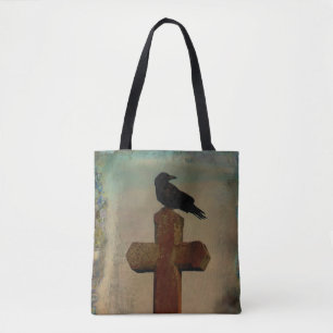 Tote Bag Old Crow sur Old Cross