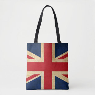 Tote Bag Old Vintage Grunge United Kingdom Flag Union