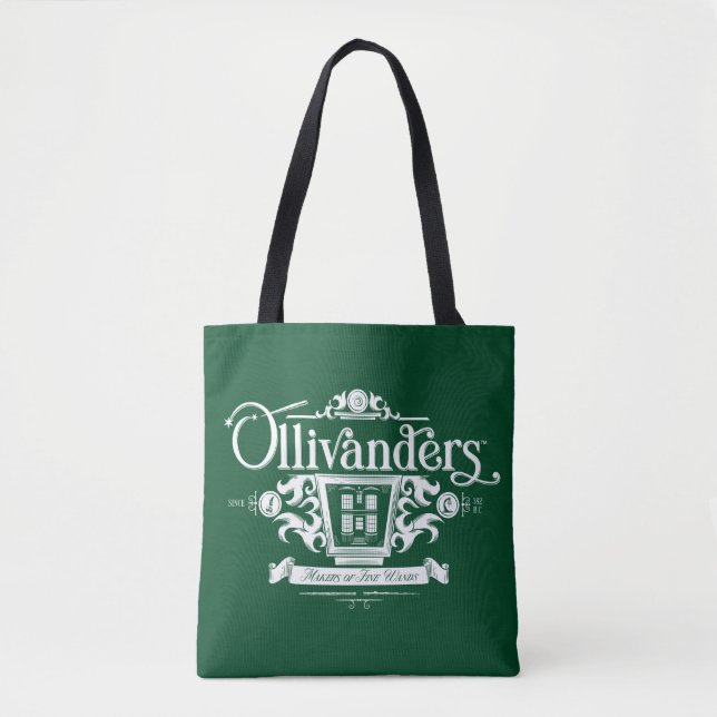Tote Bag OLIVANDERS™ Fabricants de Baguettes Magiques (Devant)