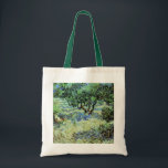 Tote Bag Olive Grove par Vincent van Gogh<br><div class="desc">Olive Grove de Vincent van Gogh est une peinture vintage de la nature post impressionnisme d'art. Van Gogh a peint une douzaine de paysages d'oliviers vivant dans le sud de la France. Un verger rempli d'arbres fruitiers sur une ferme en été. À propos de l'artiste : Vincent Willem van Gogh...</div>
